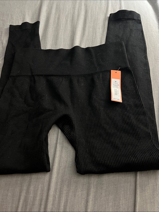 Colsie Pants - 5/$10 item Black Ribbed Leggings - Stretch Waistband
